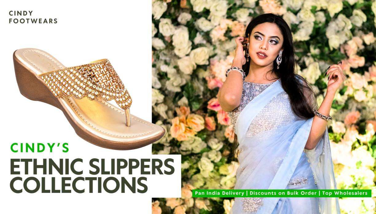Cindy footwear ethnic slippers collections